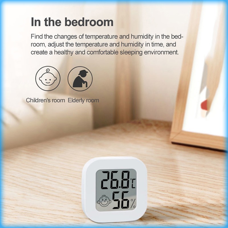 AUBESS Tuya Zigbee Temperature Humidity Sensor Indoor Hygrometer Hygrometer Lifetime Smart Alexa Google Home Assistant