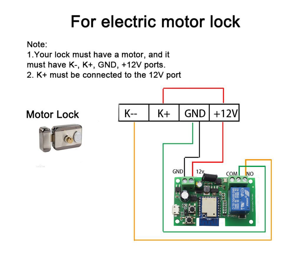 Garage Wifi Door Opener Smart Relay Tuya Remote Control Module Smart Switch Up Down RF 433 DC 7-32V 12V 24V Receiver Controller