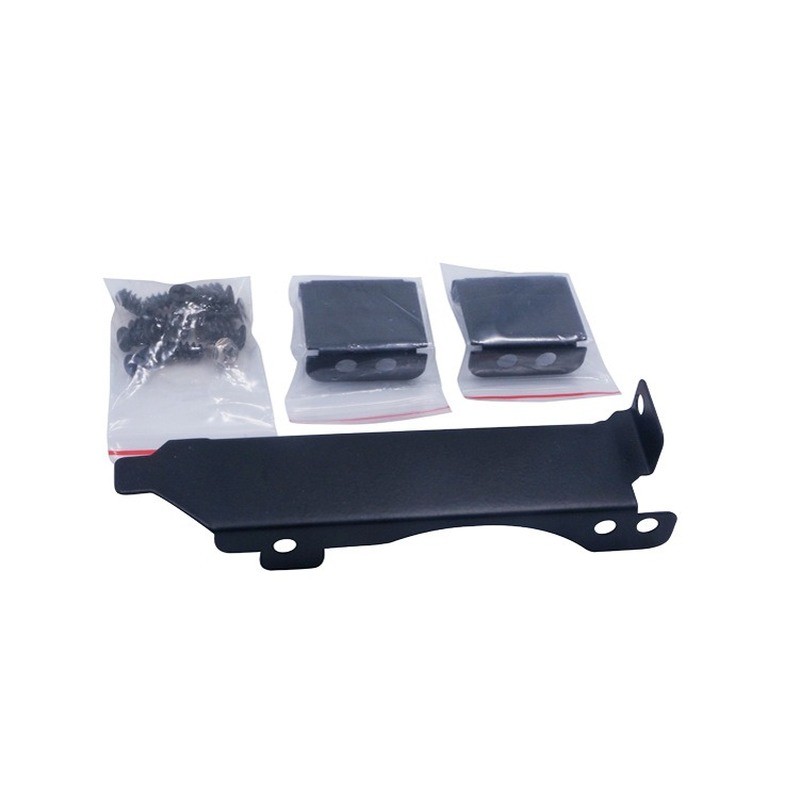 Dual Fans Mount Rack Cooling Radiator Bracket for Graphics Video Car Mount Dual Cooling Fan Bracket Fan Connectors Screws