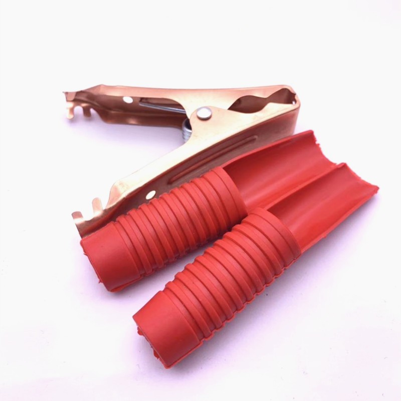 Alligator Clips Hot Car Battery Clamps Alligator Clips 100A Red Black Electrical Connection Battery Terminals Wire Power Test