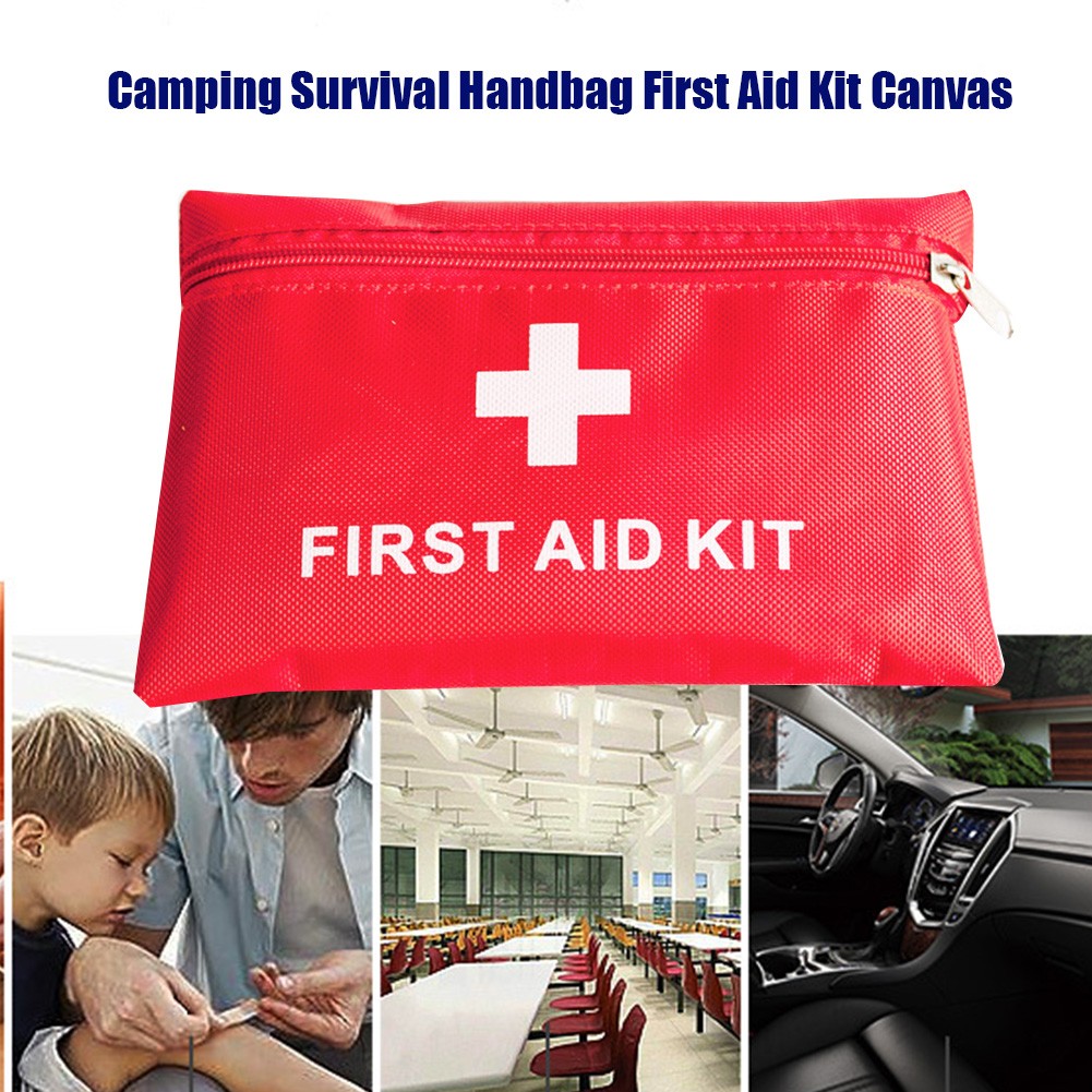 79pcs Self Adhesive Tapes Outdoor Camping Survival Handbag Multifunctional Elastic Bandage Home Emergency Kit First Aid