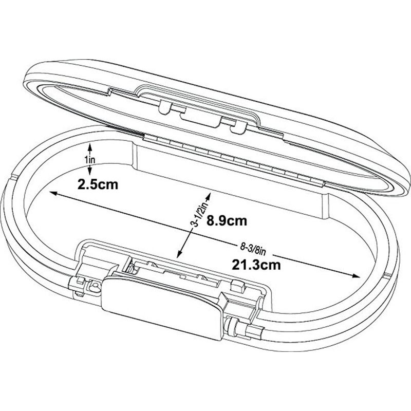 2022 Master Lock Portable Safe Box Password Lock Small Safes Security Strong Wire Rope Box Fixed Jewelry Card Cash Phone Storage