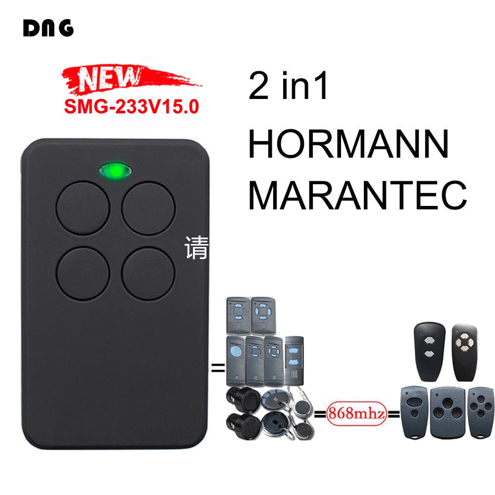 1pc Clone Marantek 868MHz Garage Door Gate Remote Control