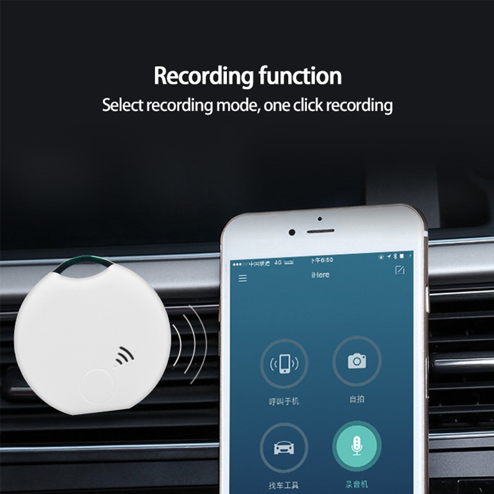 Tuya Smart Tag Anti Lost Finder Bluetooth Tracker Keychain Lost Alarm GPS Tracker Bi-Directional Finder for Wallet Mobile Phones