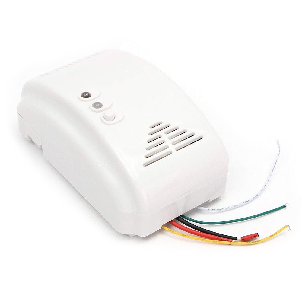 Carbon Monoxide Detector 12V Wall Gas Detector Alarm Sound Light Warning Alarm LPG Natural Smoke Sensors Security Protection