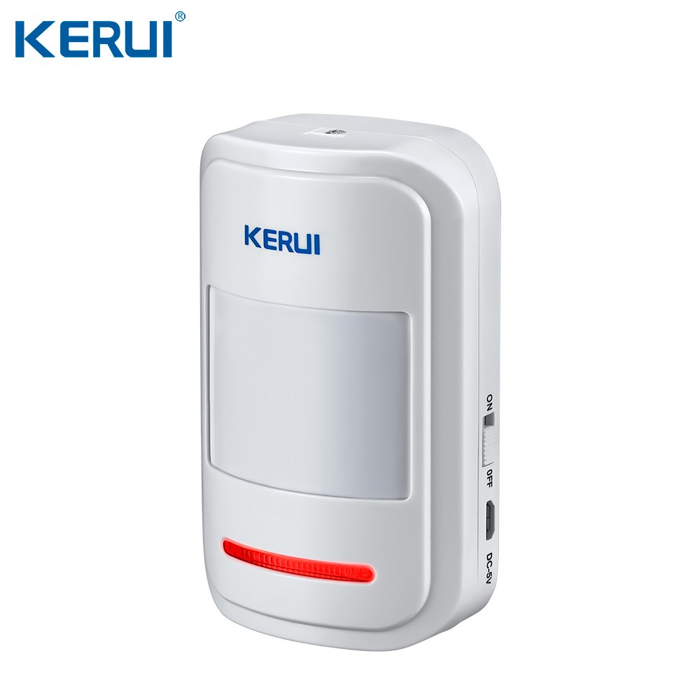 2022 Kerui Tuya W18 Wireless WiFi Home Alarm GSM IOS Android APP Control LCD GSM SMS Burglar Home Security Alarm System