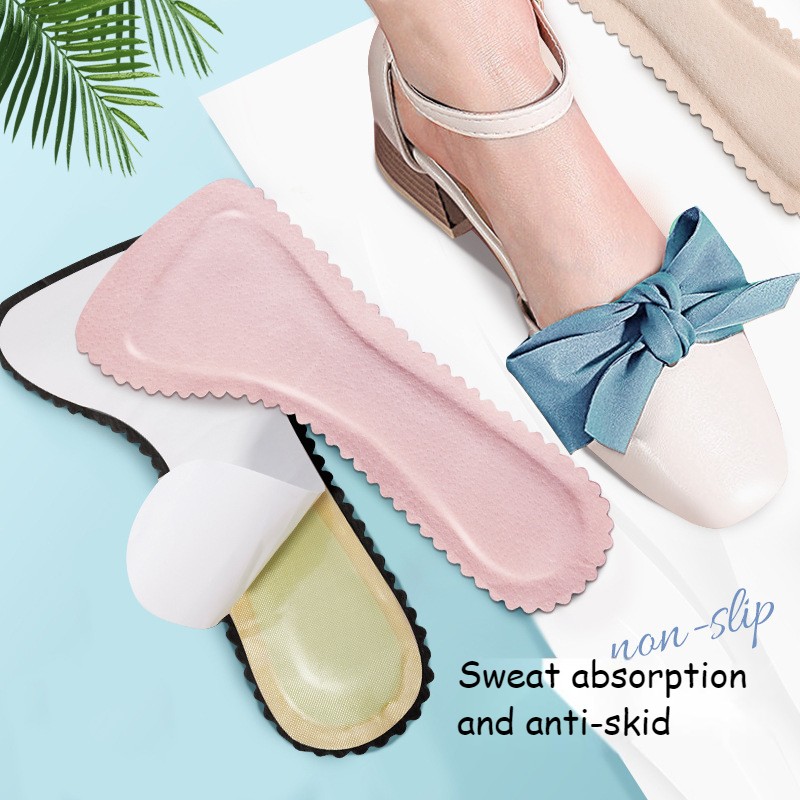 Xiaomi sandal insole self-adhesive summer breathable sweat absorption high heel seven-point cushion women's soft sole thin style