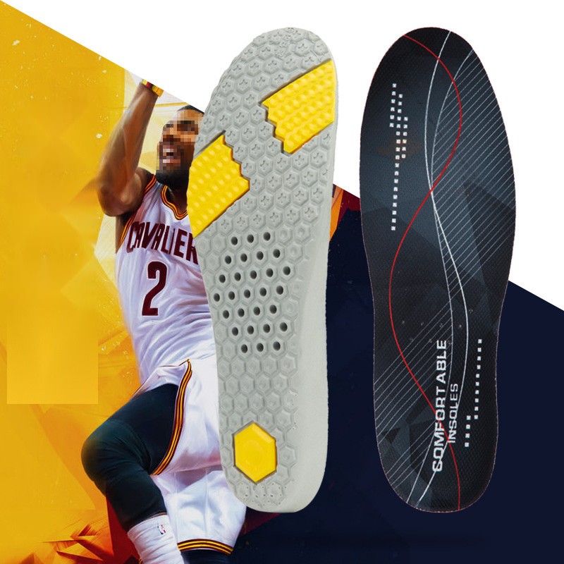 Xiaomi Youbin men's and women's sweat absorption thickened sports insole shock absorption basketball super soft sole comfortable new