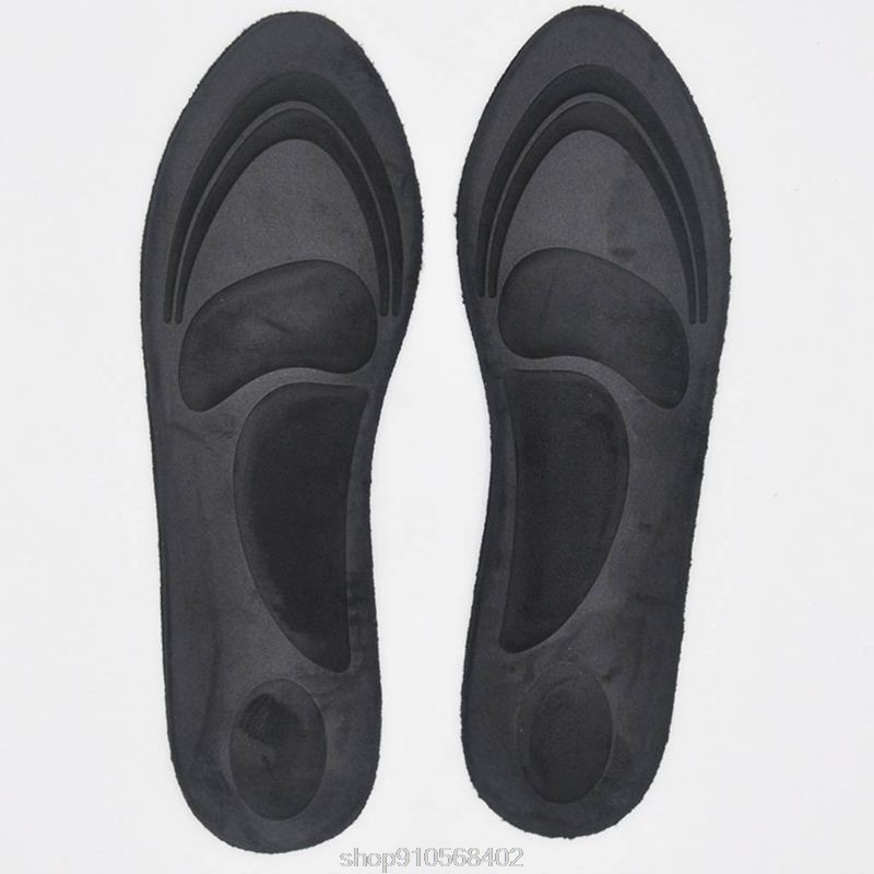 Winter 4D Thicken Sponge High Heel Insert Shoes Insoles Full Length Arch Support Orthopedic Cushioned Pads N13 20 Dropshipping