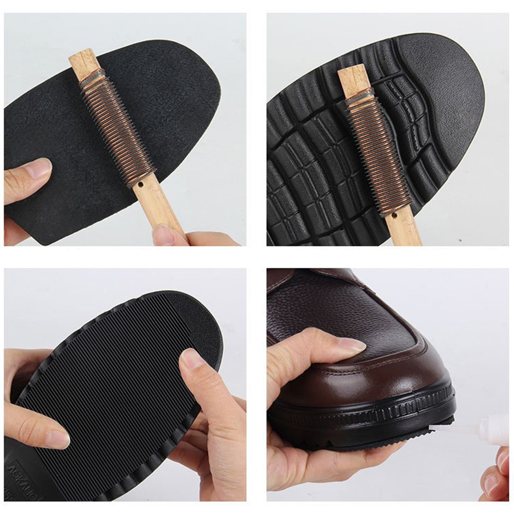 Thicken Rubber Soles Repair For Shoe Non-slip Replacement Sole Protector Rubber Sheet Outsols For Shoe Making Accessories