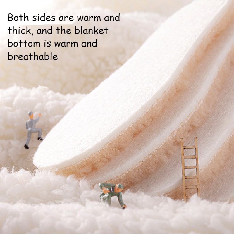 xiaomi children insole warm and cold proof imitation wool lamb cashmere for boys and girls in winter zapatos de mujer woman