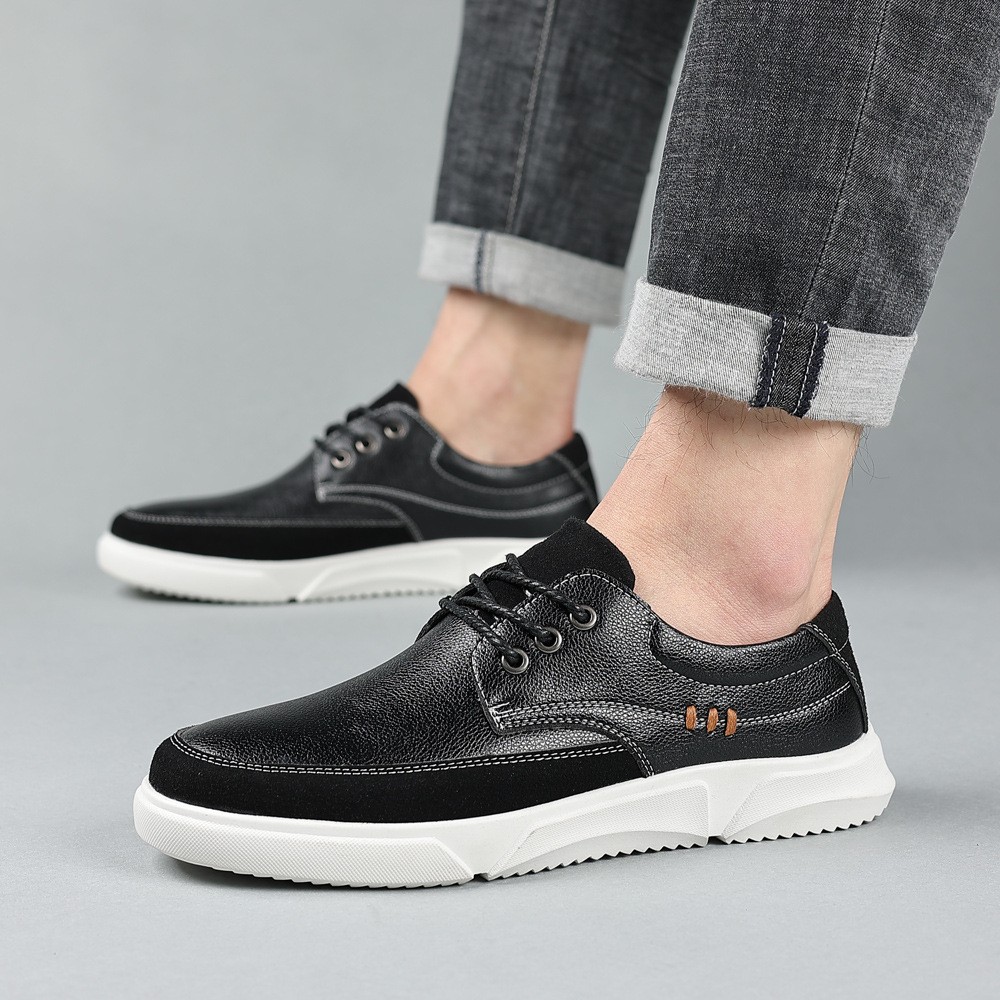 Casual Sneakers Men Fashion Trend Soft Sole Lace-up Mens Shoes Chaus Tufts Homme Mens Casual Shoes Zapato Hombre Soulier Homme