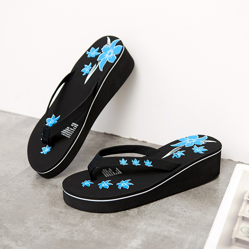 Women Wedges Fashion Slippers 2022 New Sexy Platform Flip Flops Ladies Lightweight Beach Sandals Casual Shoes Zapatos De Mujer