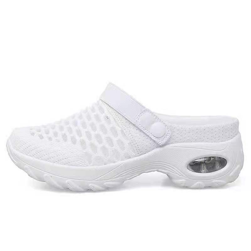 2021 new women's shoes non-slip platform sandals platform sandals women's breathable mesh sole outdoor walking slippers