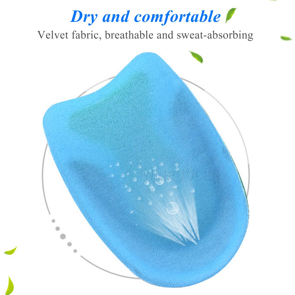 Silicone Gel Heel Spur Pads for Heel Protector Protective Plantar Fasciitis Achilles Tendinitis Cracked Calluses Pain Relief