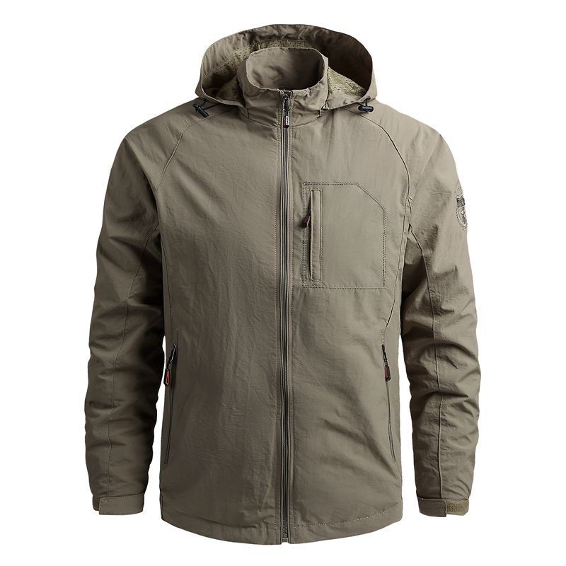 Men's waterproof military jacket