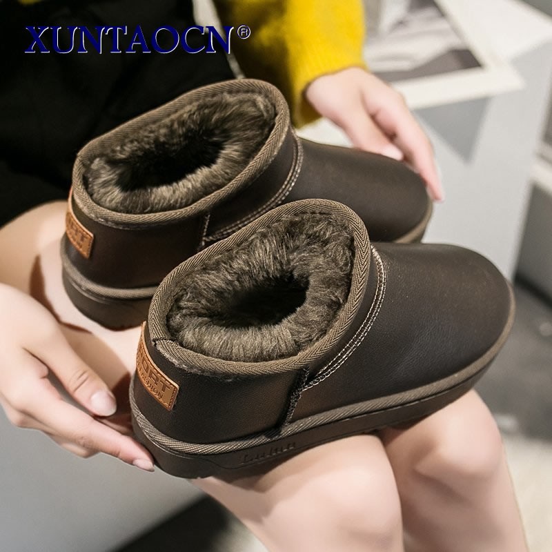 2022 high quality shoes keep warm women snow boots couple cheap winter ankle boots waterproof shoes outdoor women sneakers