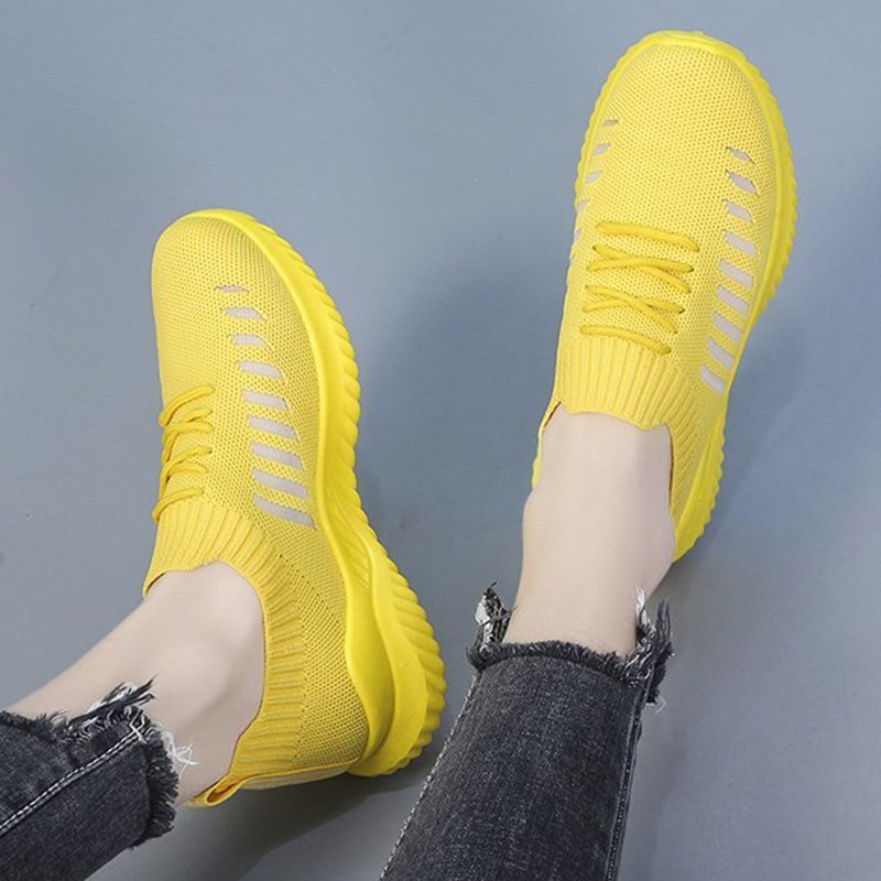 Lucifer Lightweight Breathable Flat Sneaker Women Spring Autumn Hollow Out Walking Shoes Woman Comfortable Non-slip Sneakers 2022