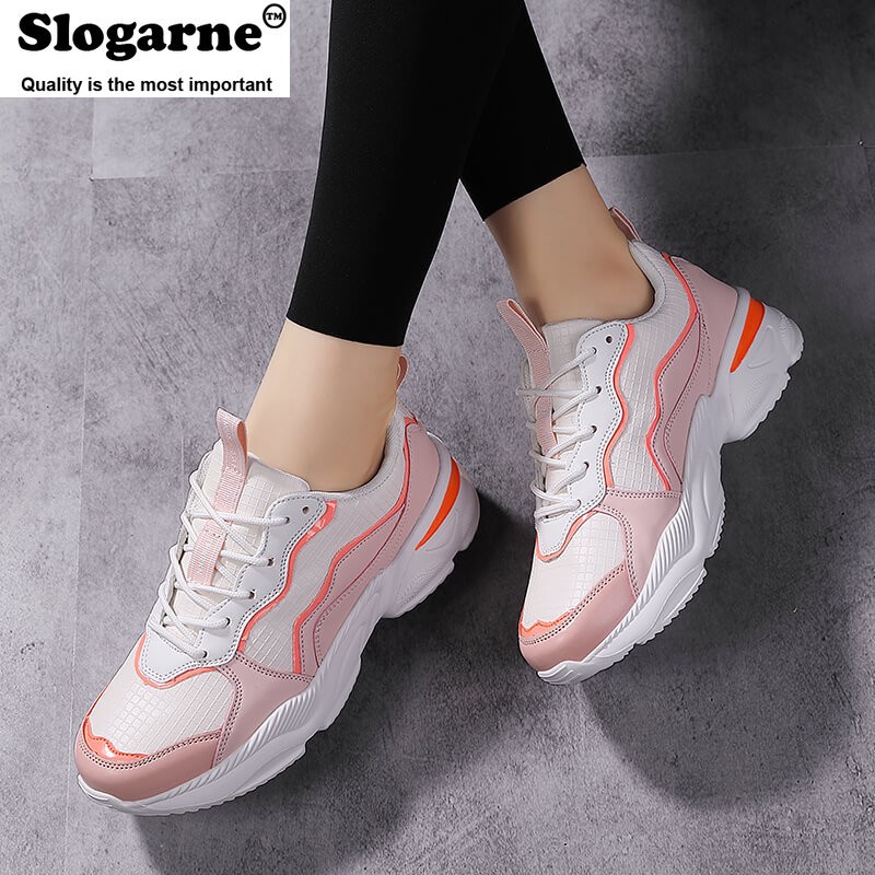 The new women's sports shoes spring autumn leisure sneakers casual shoes outdoor comfortable breathable non-slip vulcanized shoes