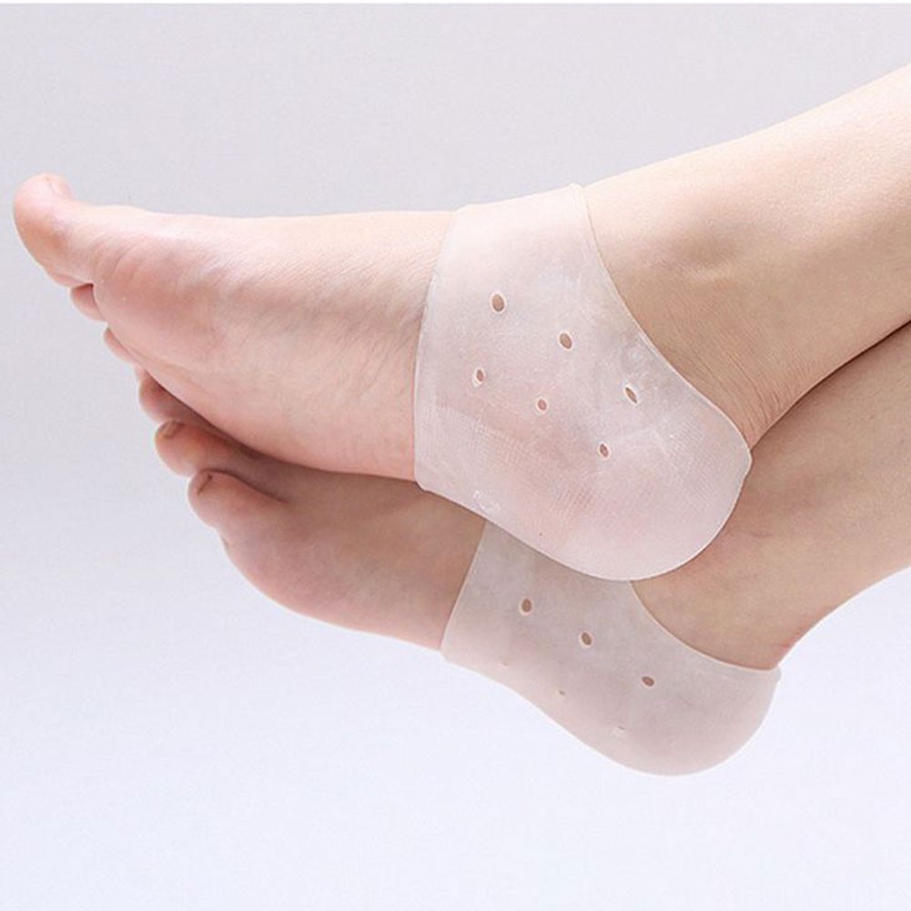 Silicone Against Peeling Washable Foot Protector Pain Relief Pad Prevent Dry Skin Moisturizing Gel Heel Socks Soft