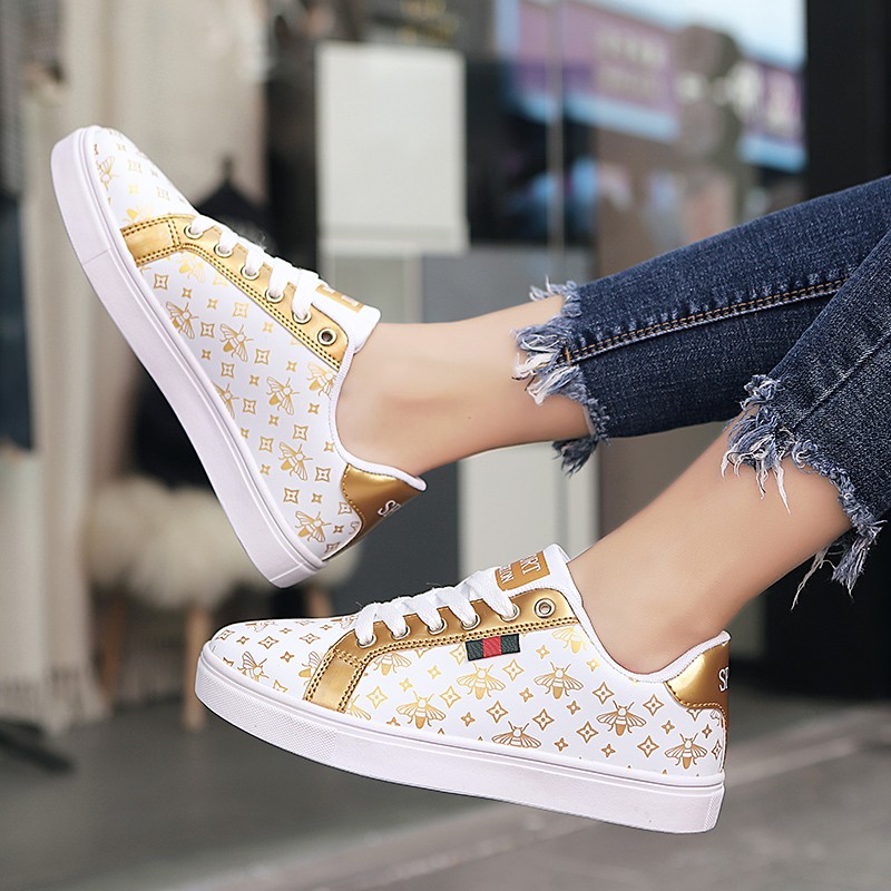 VIP Women Vulcanized Shoes Sneakers Lace Up Casual Shoes Woman Flat Leather Shoes chausiras femme Zapatos Mujer Lady Shoes Women