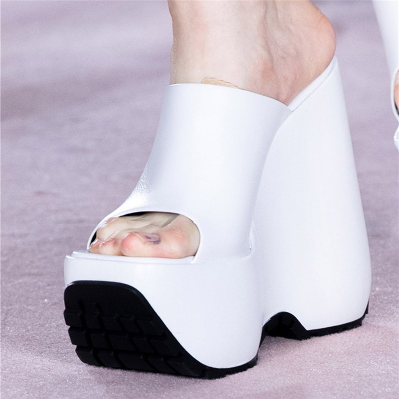 CONASCO New Sexy Women Sandals Piece High Heels Platforms Summer Party Wedding Shoes Woman Night Club Prom Pumps Sandals