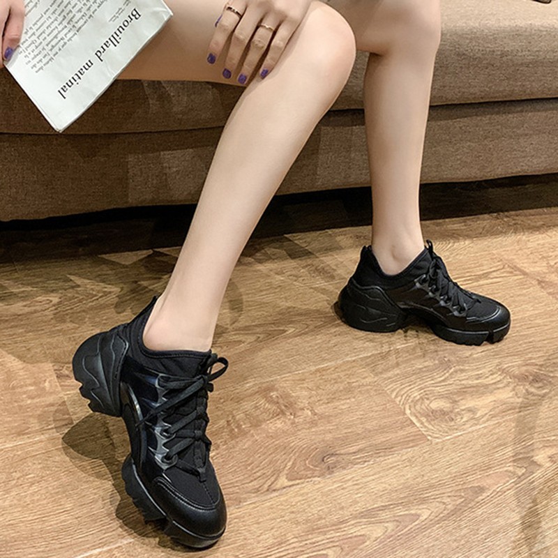 Cool Sept Women Sneakers 2022 New Spring Heels Women Casual Luxury Shoes Daily Home Shoes Size 34-41