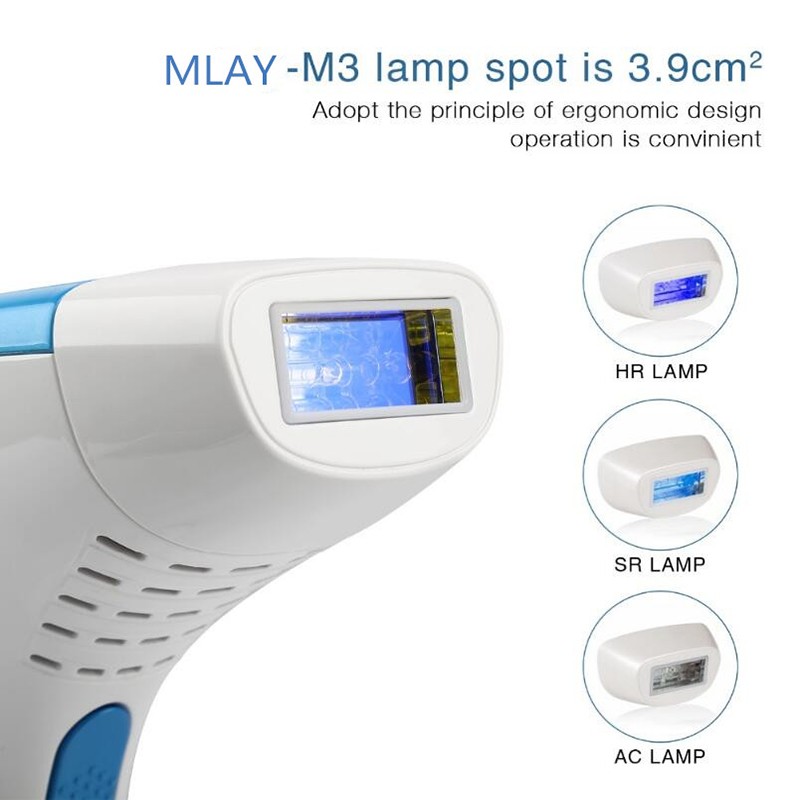 Malay M3 Hair Removal Laser Epilator Laser Permanent Hair Removal Electric Hair Removal Depilador A Laser 500000 Flashes