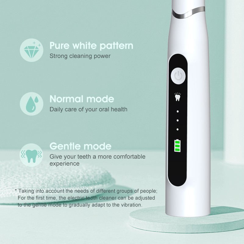 LCD Ultrasonic Electric Dental Scaler Dental Hygiene Calculus Scaler Teeth Whitening Oral Tartar Stain Remover Dental Cleaner