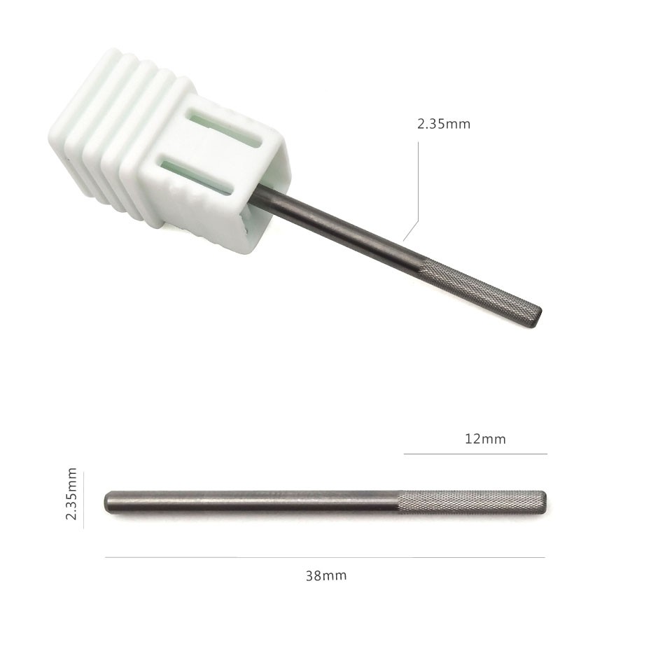 HYTOOS - 4XF Carbide Nail Drills, 3/32 Inch, for Trimming, Electric Drill Accessories, Polishing Tool