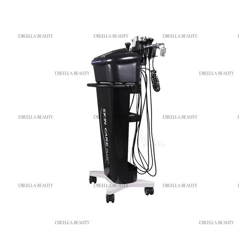 2021 new 10 in 1 ion galvanic oxygen jet skin scrubber spa salon equipment