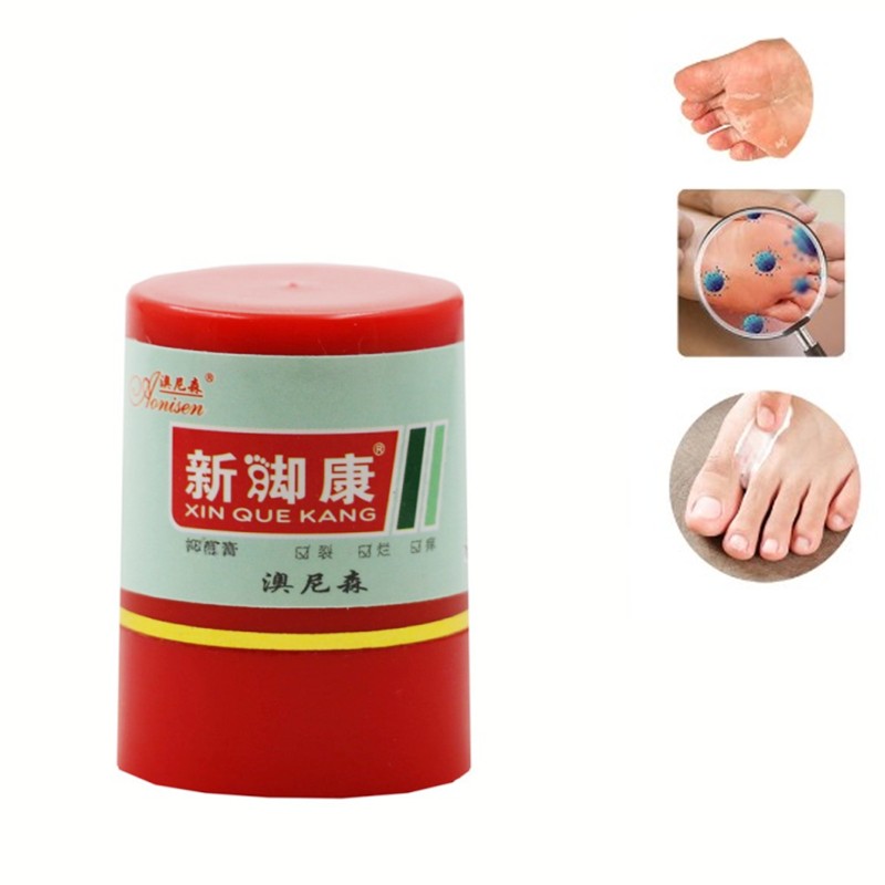 1pc Beriberi Antibacterial Foot Cream Removal Cream for Rotten Feet Peeling Itching Blisters Remove Odor Sweat Feet Ointment