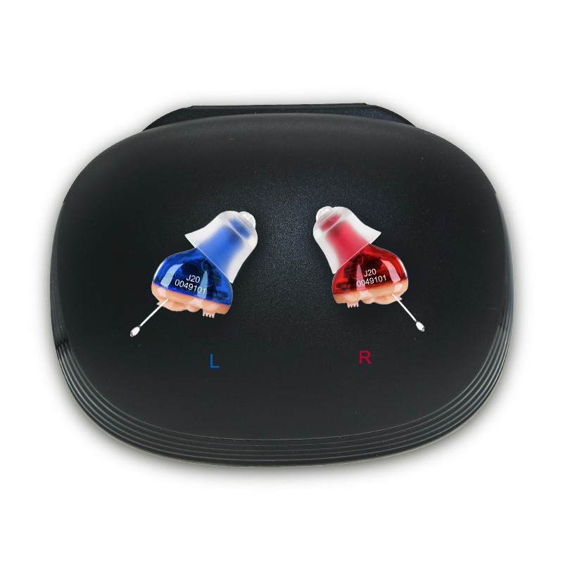 Hearing Aids Hearing Aids for Deaf/Elderly Adjustable Micro Wireless Small Size Invisible Hearing Aid J20 Ear Loudspeaker