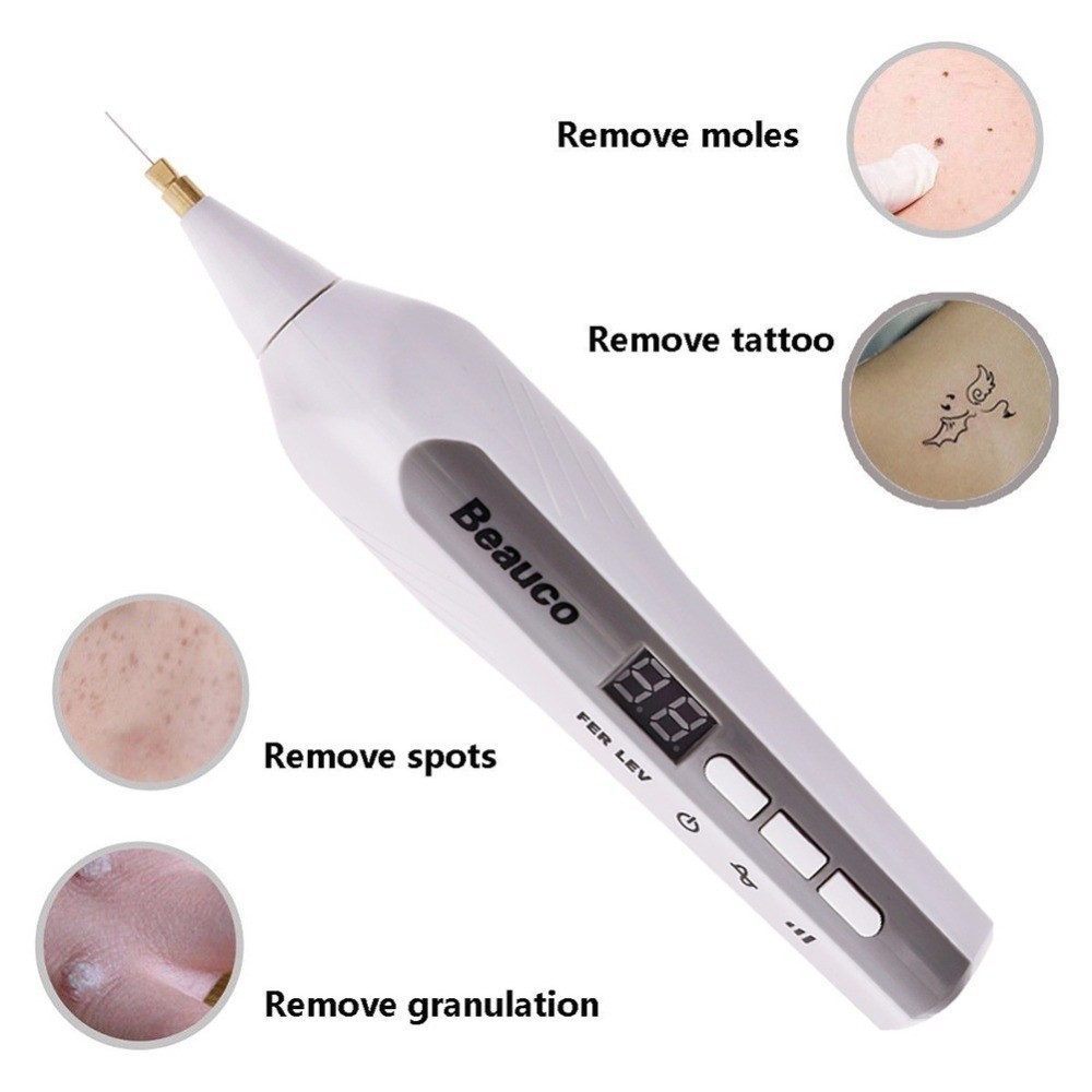 Wired Eyelid Lift Plasma Pen Fiber Plasma Pen Wrinkle Tattoo Mole Removal Beauty Machine