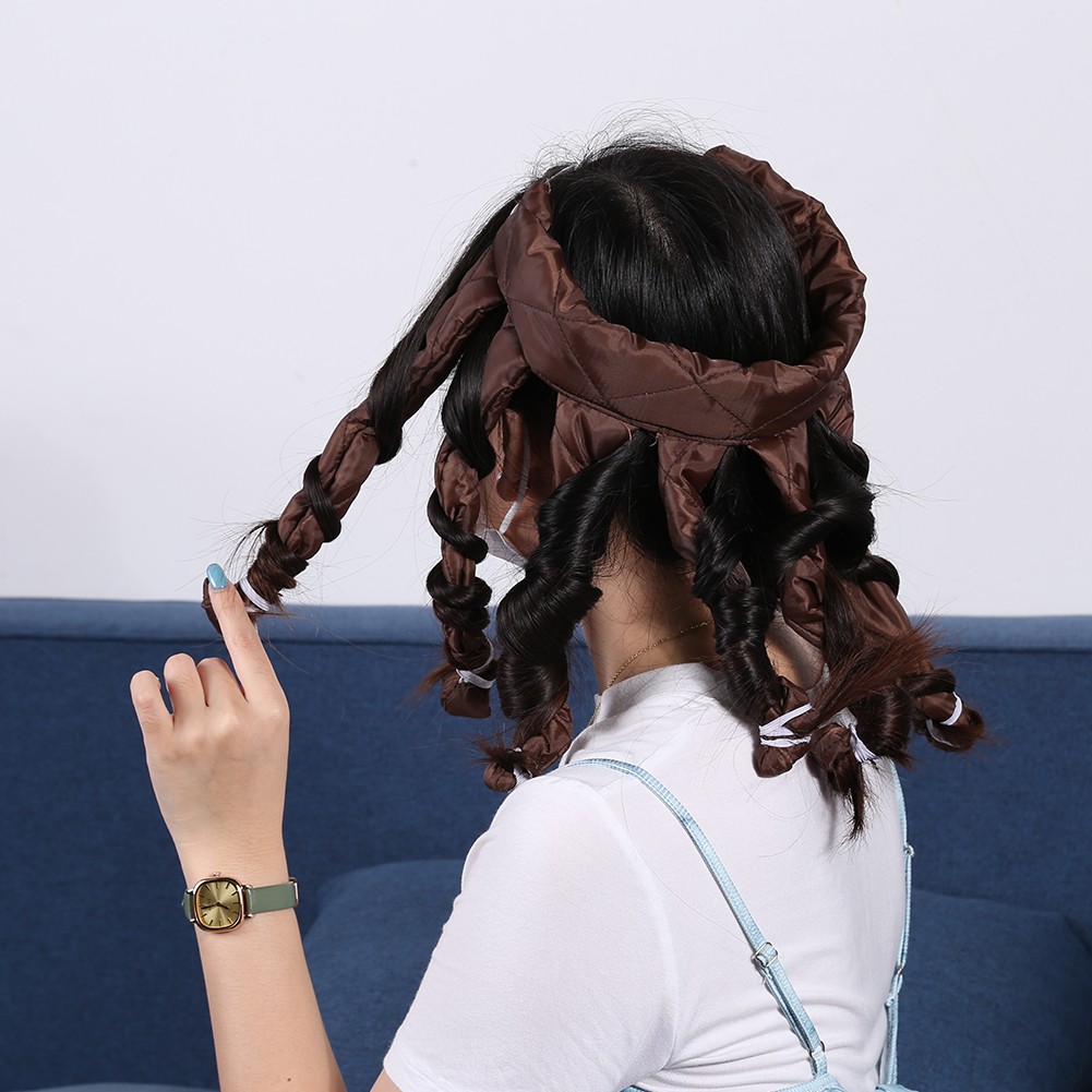 Curlers Spiral Heat No Sleep Soft Headband Hair No Heat Curls Tape Hair Rollers Sleeping DIY Hair Styling Tools