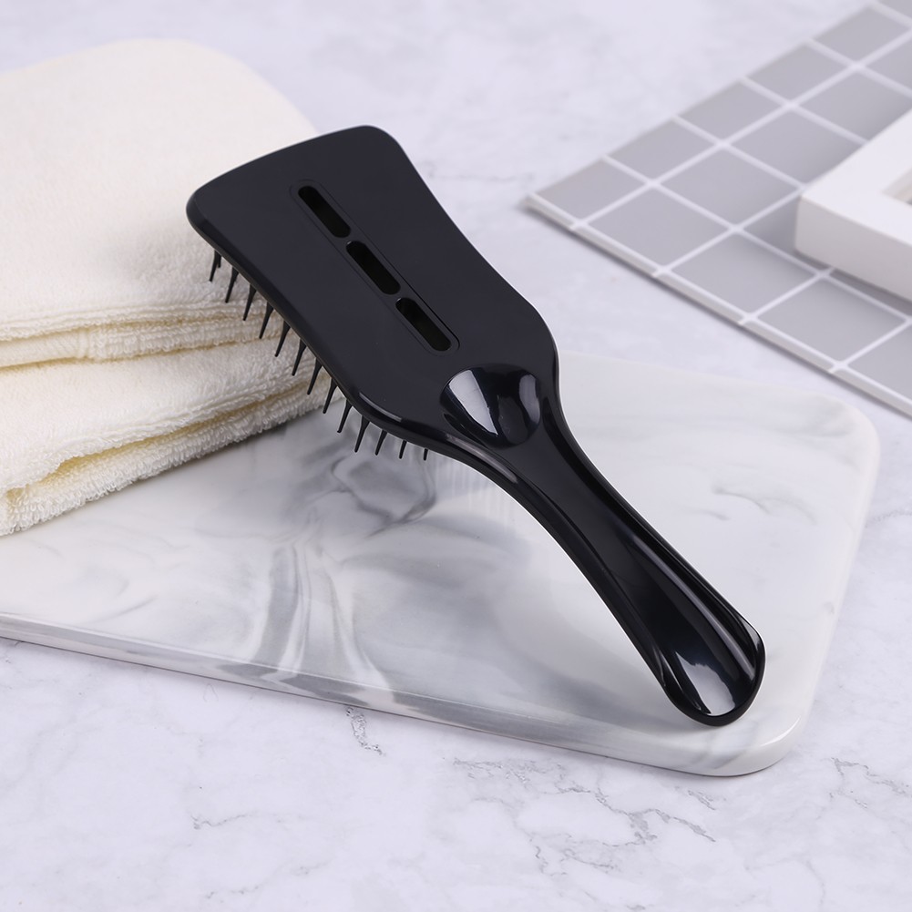 Anti-static Comb Hollow-out Scalp Massage Hair Brush Styling Detangle Shower Combs for Salon Barber Styling Tools