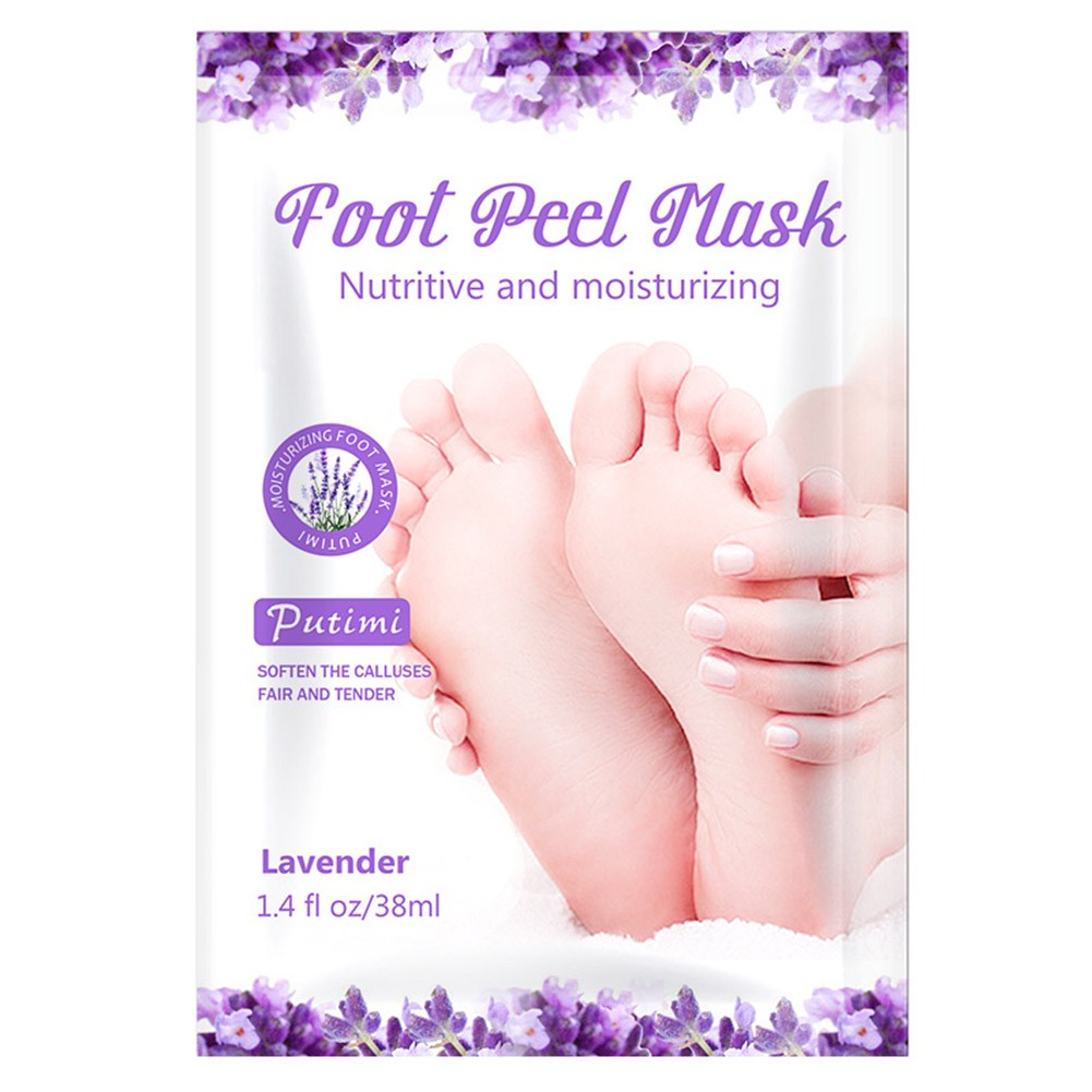 Feet Exfoliating Foot Masks Pedicure Socks Peeling Scrub for Feet Mask Remove Dead Skin Heels Foot Peeling Mask for Feet Spa