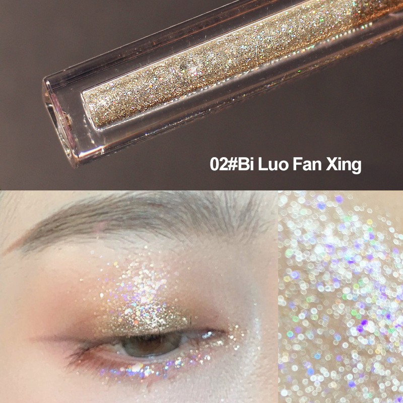 1pc Diamond Glitter Eyeshadow Women Makeup Shimmer Liquid Eye Shadow Mineral Pigment Long Lasting Cosmetics Maquillaje