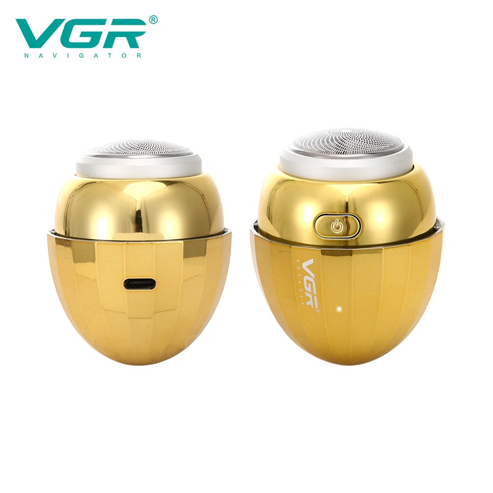 VGr New Mini Egg Shaver Mini Portable Shaver USB Charging Shaver for Men V321 Sharp Trimmer Beard Trimmer 0mm 8d Machines