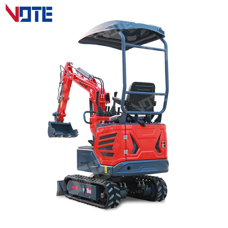 CE EPA Euro 5 China mini excavator hydraulic pilot excavator 1 ton 2 ton 3 ton crawler micro home personal orchard mini excavator P