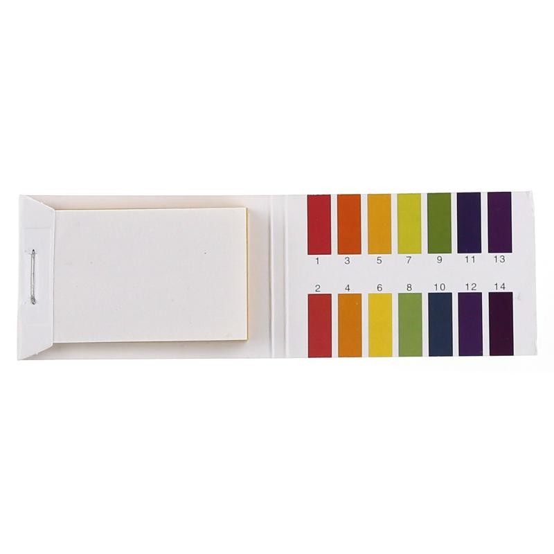 Acid Alkaline PH Meter PH Indicator Test Strips 80pcs PH Controller Set 1-14 Lab Litmus Paper Test Measuring Tools