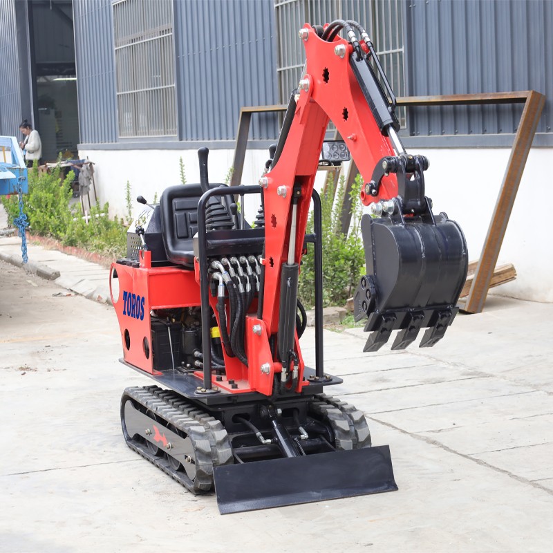 TE-08 0.8 Ton Mini Excavator Newest Mini Hydraulic Crawler Excavator Garden Digger Digging Machine With CE ISO