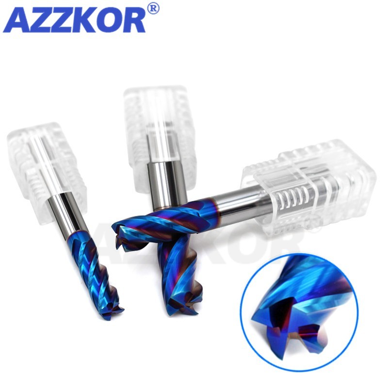 Azzkor - Tungsten Coating Screw Cutters, Tungsten Coated Stainless Steel Screw Cutter Tool Pack Model Hrc70 CNC Milling Drilling Machine