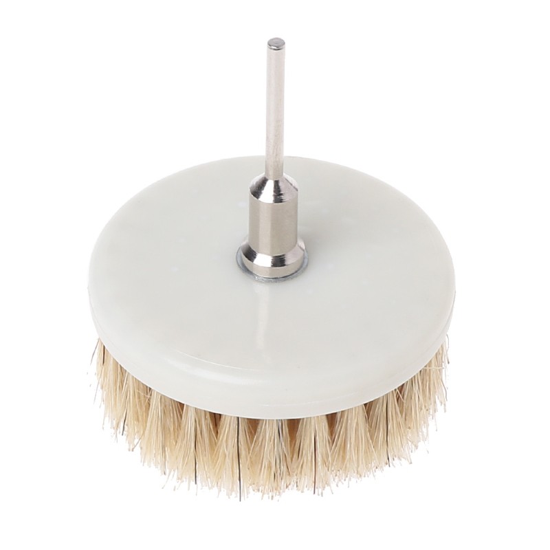 Brush head for carpet and bathroom cleaning, white, soft, 60 mm, new