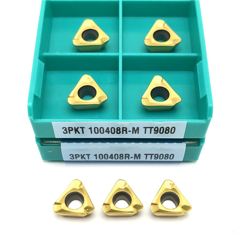 3PKT150508R TT9080 Carbide Insert Turning Tool CNC Milling Insert High Quality Indexable Tool 3PKT 150508R Turning Insert