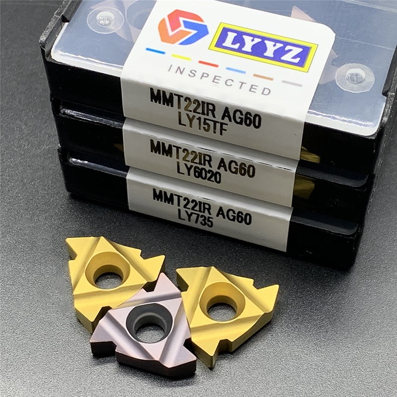 MMT11ER MMT11IR MMT16IR MMT16ER MMT22ER 22IR AG55 AG60 VP15TF ER6020 US735 CNC Thread Milling Cutter Carbide Tool