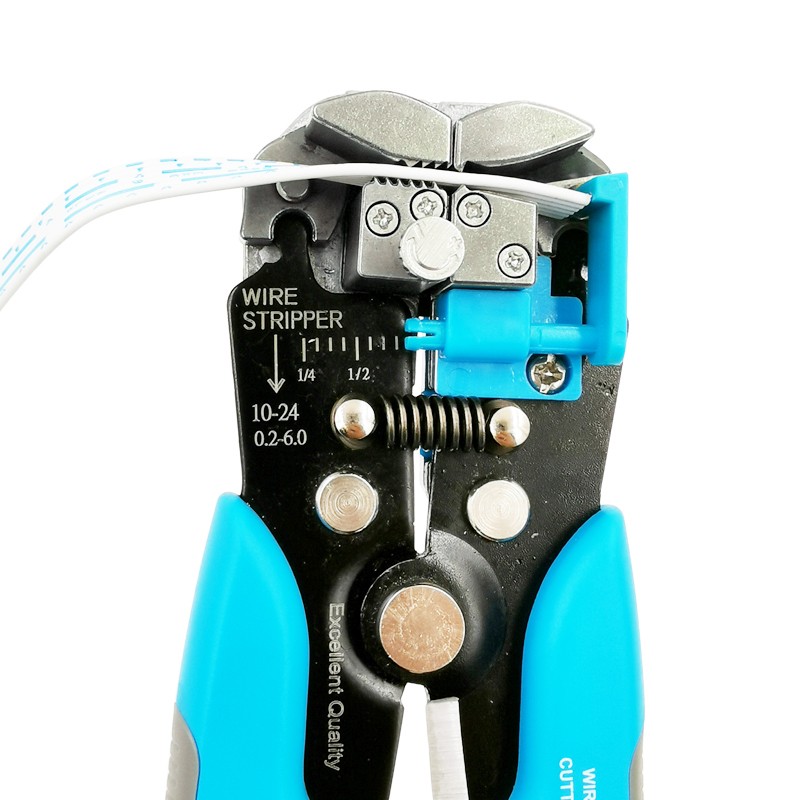 HS-D1 Crimper Cable Cutter Automatic Wire Stripper Multifunctional Stripping Tools Crimping Terminal Pliers 0.2-6.0mm2 Tool