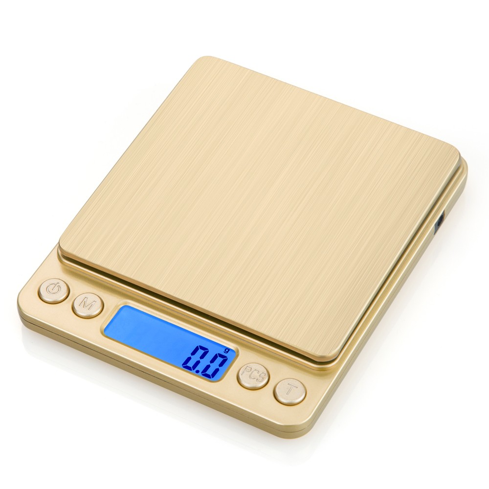 Upgraded USB Powered Kitchen Scale Mini Digital Gram Scale High Accuracy Multifunctional Stainless Steel Pocket Kitchen Scale