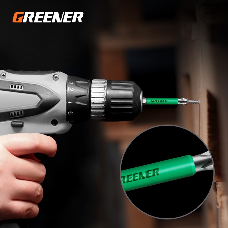 Greener Anti Slip Magnetic Impulse Head Cross High Hardness Hand Drill Bit Screw Electric Screwdriver Set 25 50 65 70 90 150mm PH2