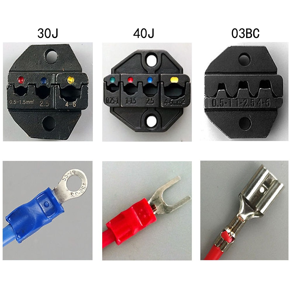 العقص كماشة الفك HS-30J / 03BC / 40J / 10A / 10WF / 35WF / 103 / 256N / 06WF2C / 05H لمحطات العقص